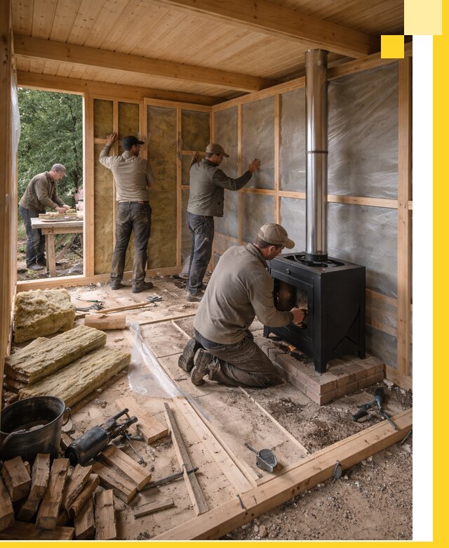 Профессиональный монтаж бань под ключ в Стрежевом для дома