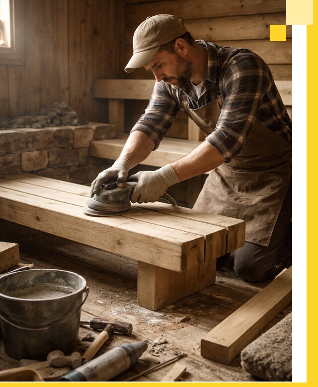 Ремонт бань под ключ в Стрежевом с гарантией качества и сроков