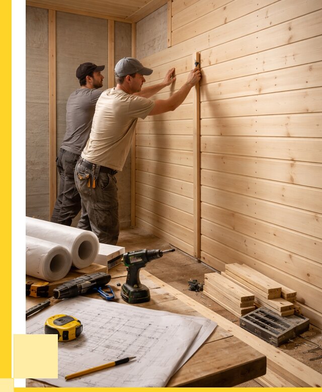 Обшивка бани вагонкой в Стрежевом от 1223 р., ЭриданСтж