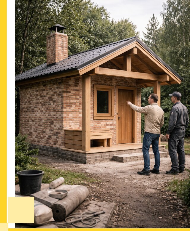 Кирпичные бани и печи в Стрежевом от 356825 р. | ЭриданСтж