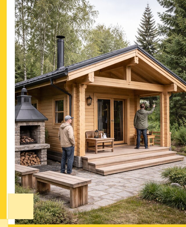 Деревянные бани под ключ в Стрежевом от 458775 р. | ЭриданСтж