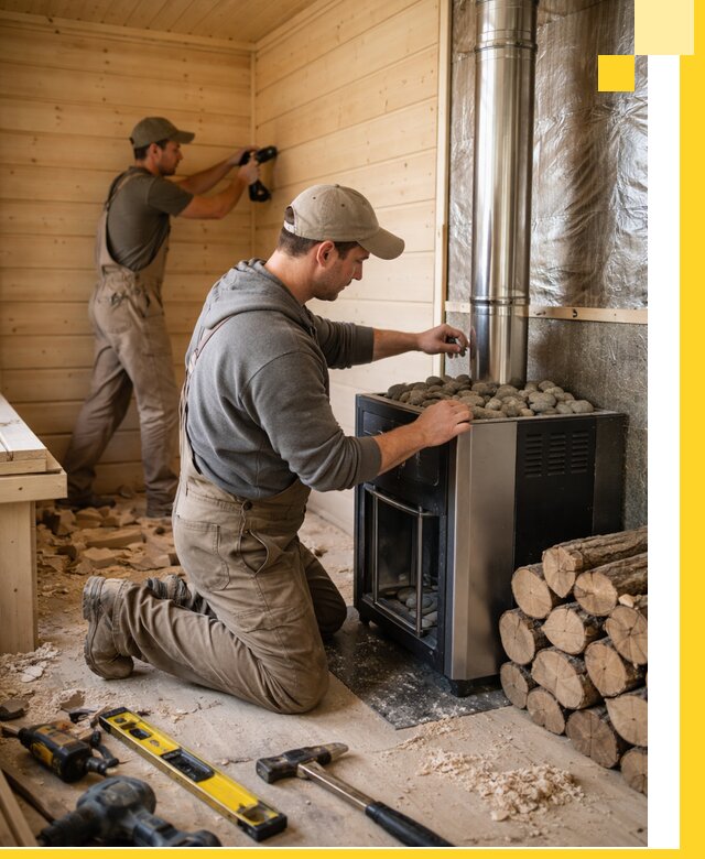 Строительство деревянных бань под ключ в Стрежевом проекты и монтаж