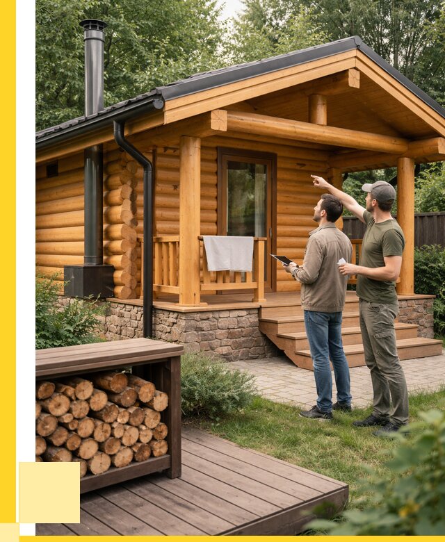 Бани для дачи под ключ в Стрежевом от 254875 р. | ЭриданСтж