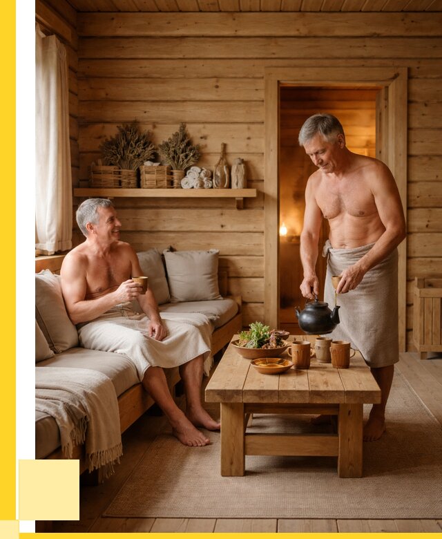 Бани с комнатой отдыха под ключ в Стрежевом от 458775 р. | ЭриданСтж