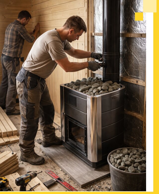 Проектирование и строительство парилок для бани в Стрежевом под ключ