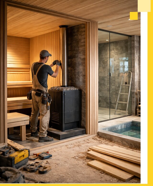 Полное строительство банных комплексов под ключ в Стрежевом