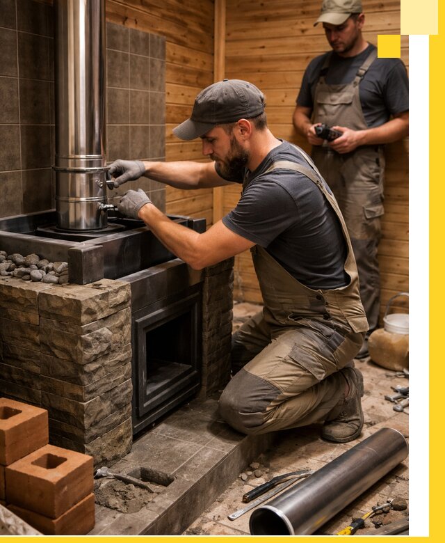 Изготовление и установка банных печей под ключ в Стрежевом