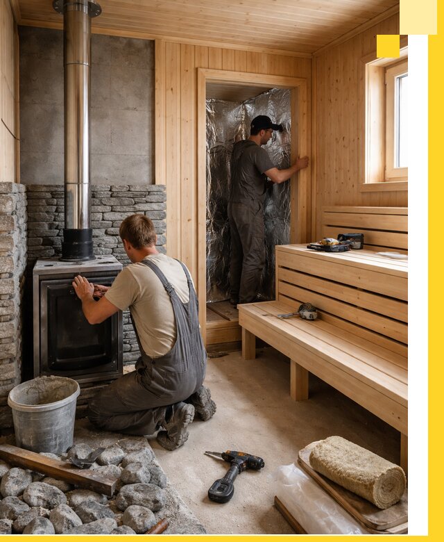 Строительство и изготовление бань под ключ в Стрежевом