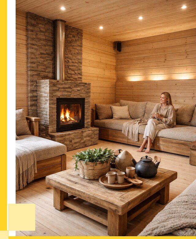 Проект бани с комнатой отдыха в Стрежевом от 35683 р. | ЭриданСтж