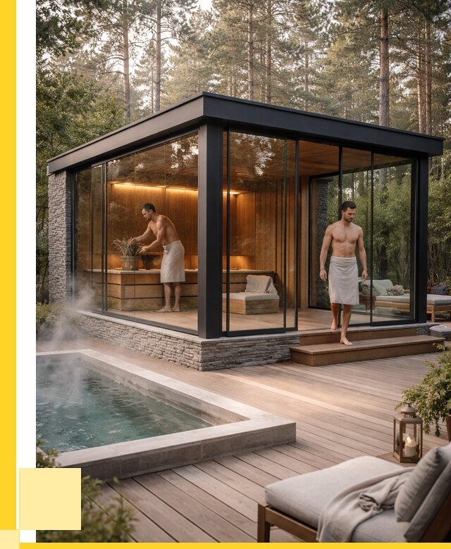 Стеклянные бани и двери в Стрежевом от 458775 р. | ЭриданСтж