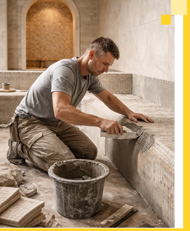 Строительство эксклюзивных хамамов под ключ в Стрежевом