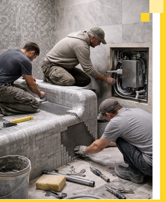 Проекты хамамов под ключ в Стрежевом и дизайн и строительство