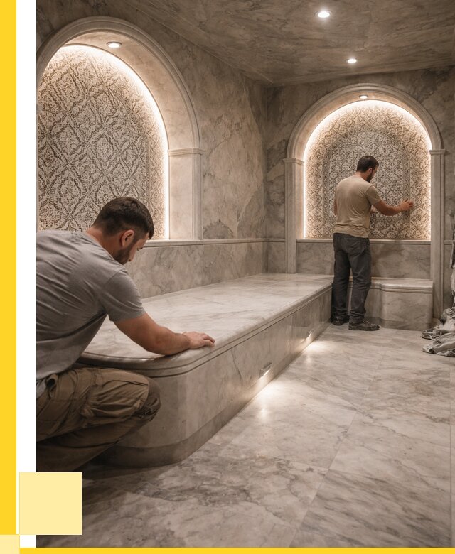 Турецкие бани под ключ в Стрежевом от 254875 р. | ЭриданСтж