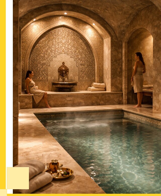 Хамам с бассейном под ключ в Стрежевом от 866575 р. | ЭриданСтж