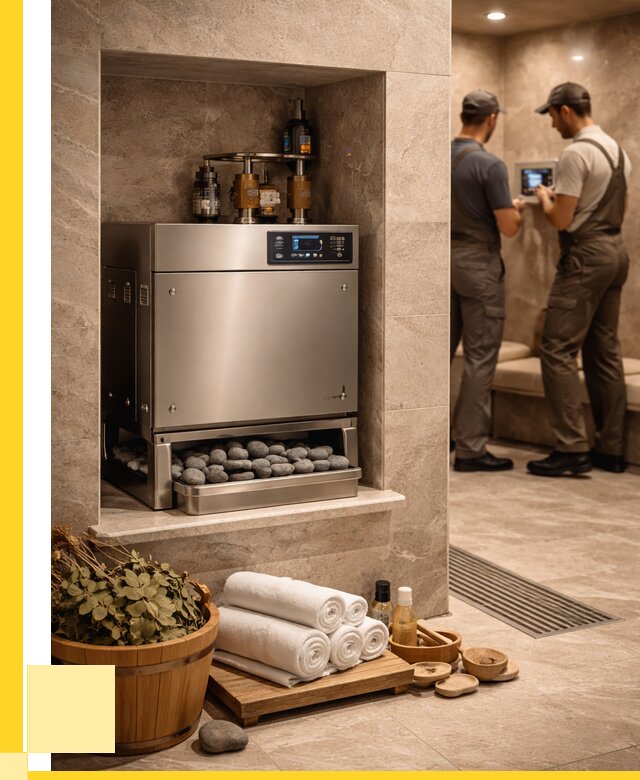 Парогенераторы для хамама в Стрежевом от 76463 р. | ЭриданСтж