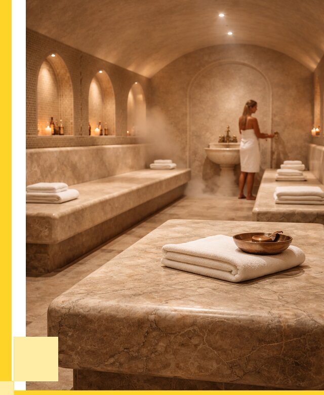 Лежаки для хамама в Стрежевом под ключ от 35683 р. | ЭриданСтж