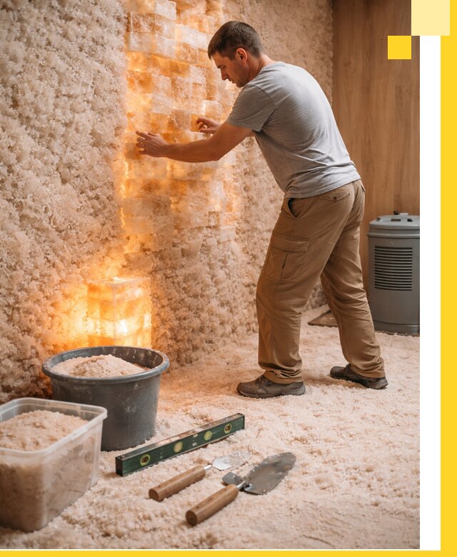 Проектирование и монтаж соляных комнат в Стрежевом под ключ